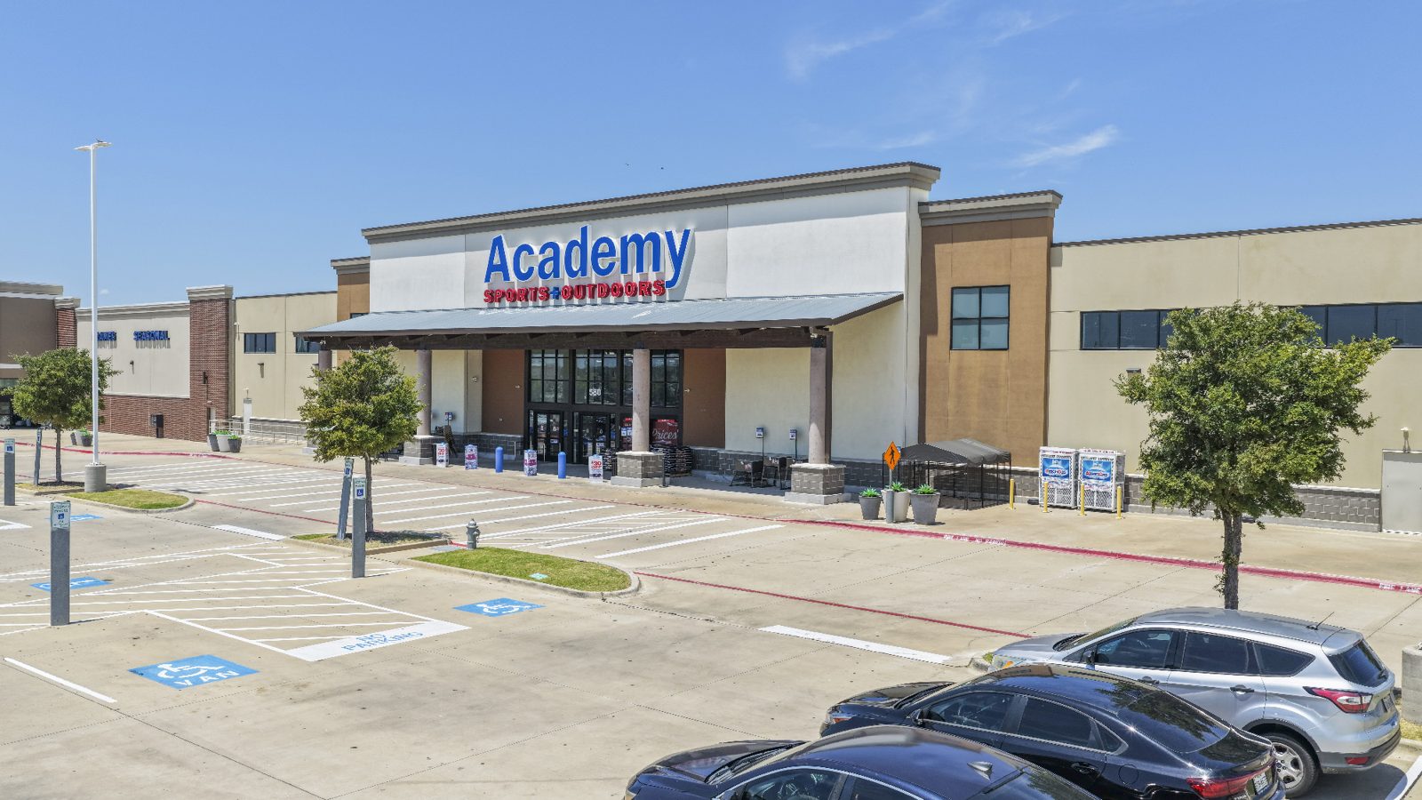 Academy Sports + Outdoors storefront at Crossroads at Terrell